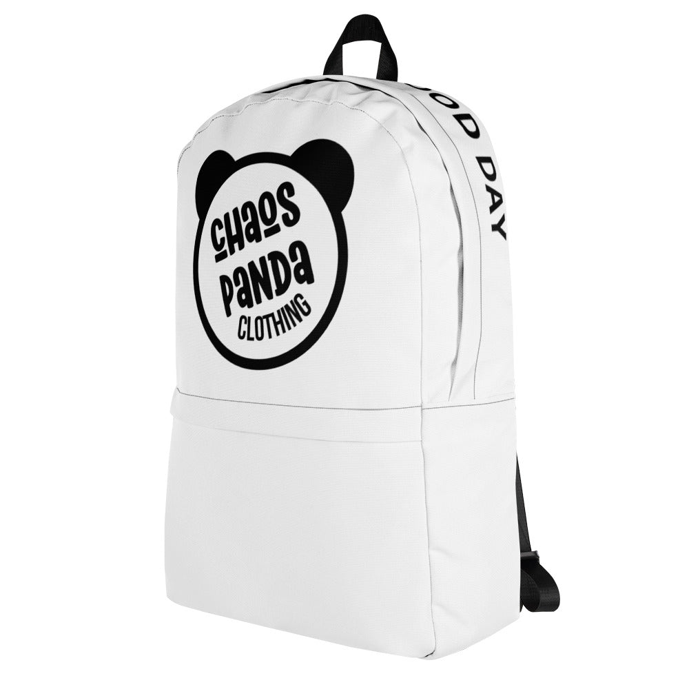 CHAOS PANDA CLOTHING BACKPACK - EVERYDAY IS A GOOD DAY!