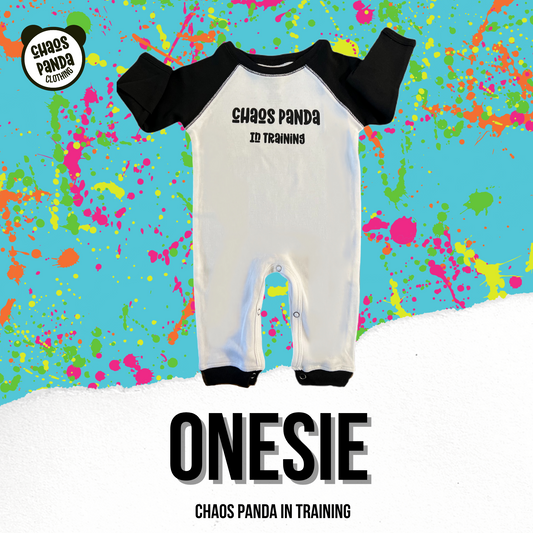 Infant "Chaos Panda In Training" Onesie