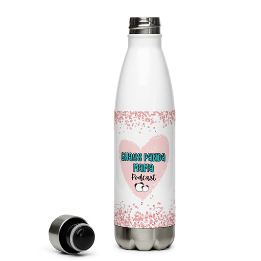 CHAOS PANDA MAMA WATER BOTTLE - I WEAR MY MOTHERHOOD DIFFERENTLY